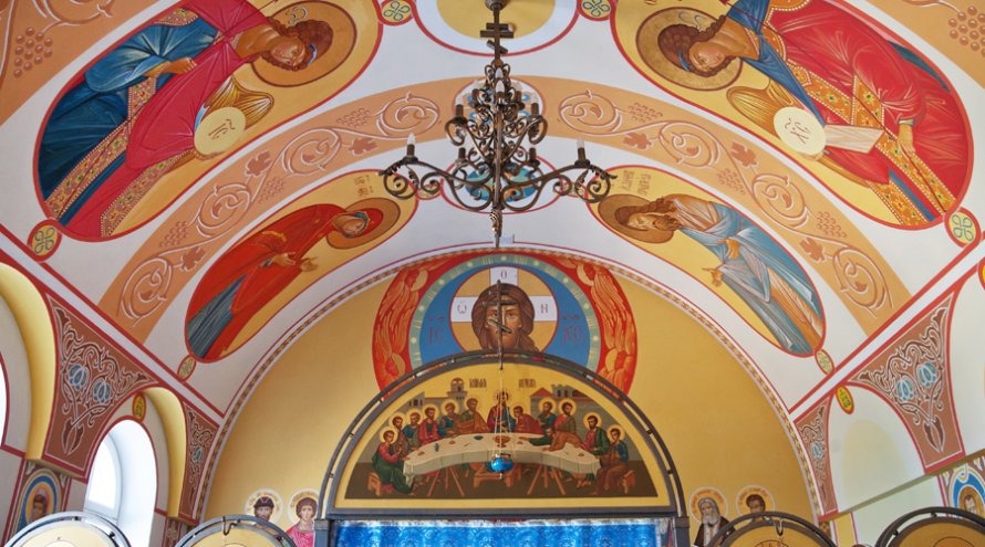 Часовня внутри